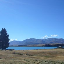 善き羊飼いの教会の遠景