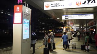 ターミナル間移動はわかりやすく短時間