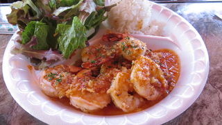 ガーリックシュリンプおいしかったです