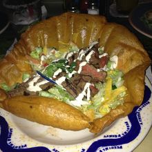 beef taco salad