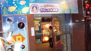 笑える！学べる！をテーマにした水族館で～す。