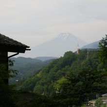 富士山も見えます