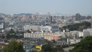 北九州工場群と響灘一帯が見渡せます