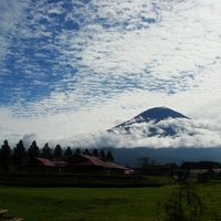 朝8時半前には雲に覆われてしまいました。