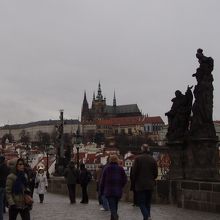 昼間のプラハ城