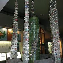 ミュージアム内のオブジェ