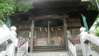 市指定有形文化財の社殿