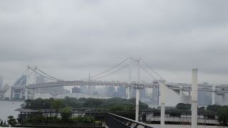 お台場を一望できます