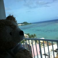 バルコニーからの海