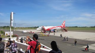 シンプルな地方空港