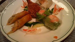 春巻きバスケットがおいしい