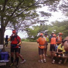 展望公園で休憩、