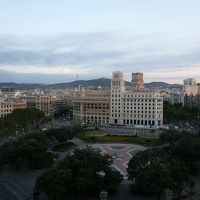 １０F 部屋からカタルーニャ広場（昼間）