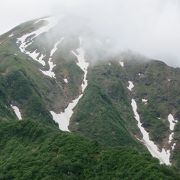 雄大な谷川岳が目の前に・・・