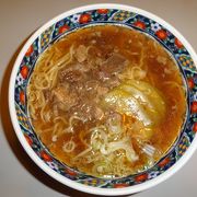 名物のおばなざわラーメン