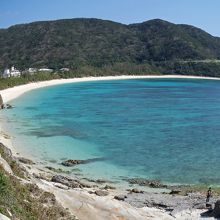 海の色に感動！