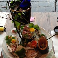 夏の岩牡蛎、烏賊も最高でした