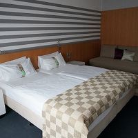 最上階のジュニアスイート風の寝室