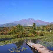 妙高山がきれいにみえる