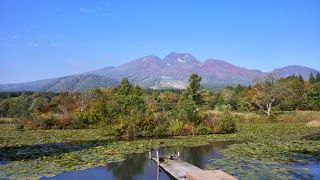 妙高山がきれいにみえる