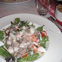 Salade pot au Feu(16.5Euro)