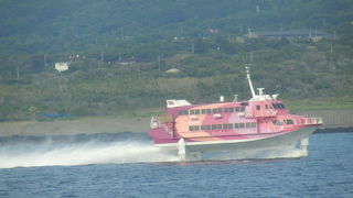 伊豆大島ならばすぐに着いてしまう