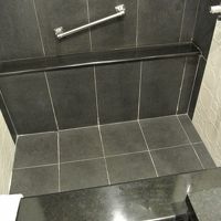 バスダブはこれで「日式」らしい。深くて心地いい