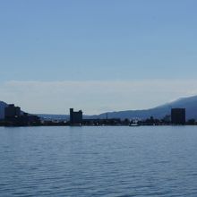 富士山が見えています。