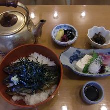 あゆ茶漬け　上