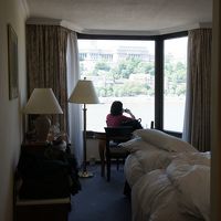 部屋からの夜景が絶品でした。