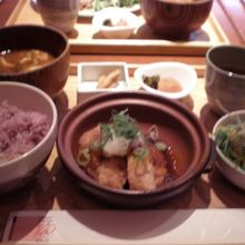 赤米のランチセット