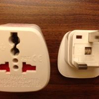 切替プラグが置いてあります