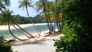 アジア最南端のビーチ。