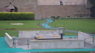 マハトマ・ガンジー火葬の地