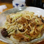 ほるもんうどんを食べに