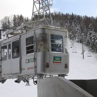 ロープウエイのゴンドラ