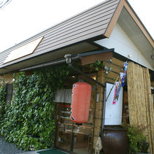 道の駅「きよかわ」の目の前にあります。