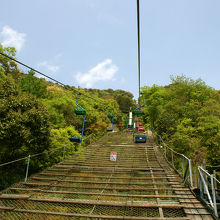 高所恐怖症はきついかも。でも見晴しはサイコーです。