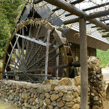 水車がありました。