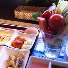 トマトだけでも数種類。