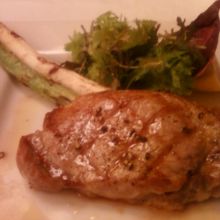 とってもおいしい豚肉です。