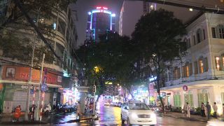 一番賑やかな通り