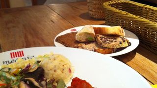 平日昼間は子ども連れが多くイマイチ