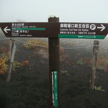 途中の道しるべ