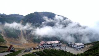 ２７００ｍにある乗鞍スカイラインの終点。