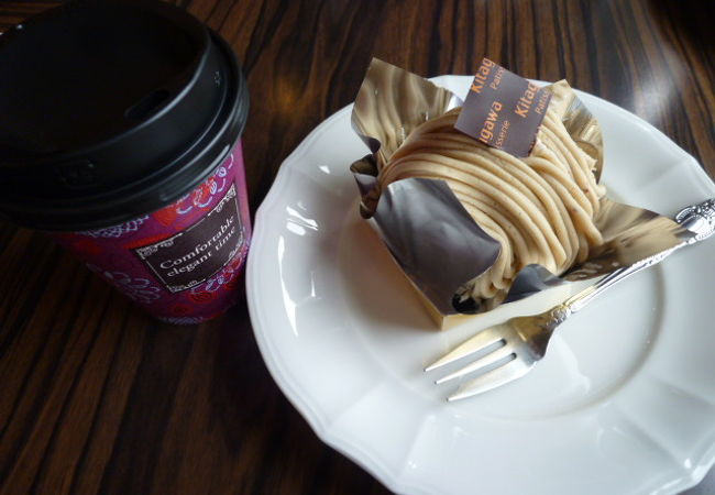 住宅地の中にあるカフェ