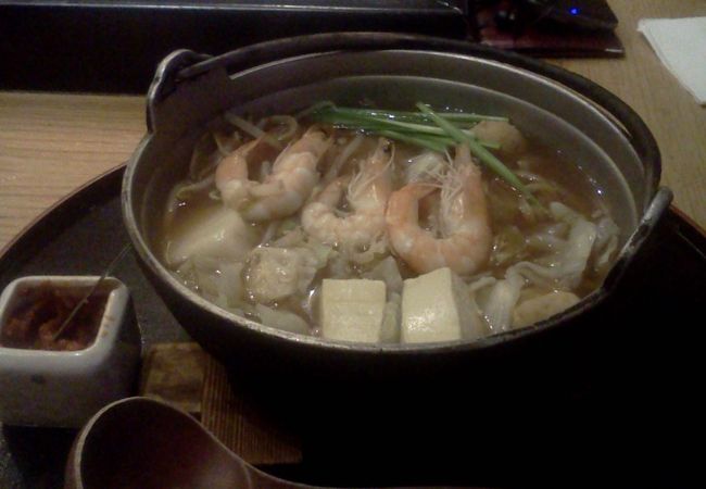 ちゃんこ鍋のラーメン