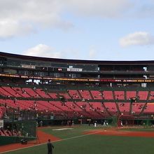 ライトスタンドからの眺め