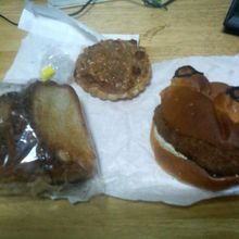 右がカエル形の「ケロッコパン」です。