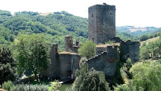 中世の城砦(シャトー)です